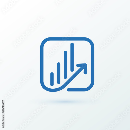 Illustration of business logotype bidding and auction.