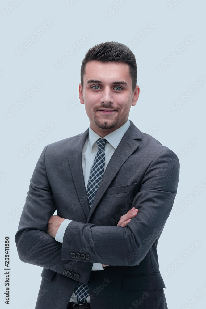 portrait of confident businessman portrait of confident businessman