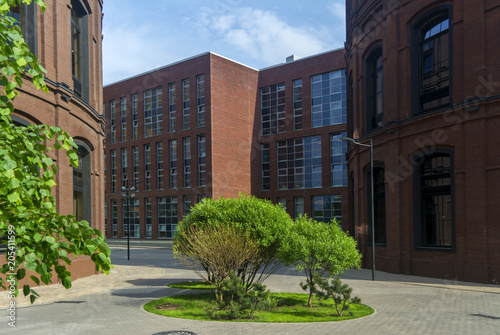Business Office buildings in the old industrial quarter