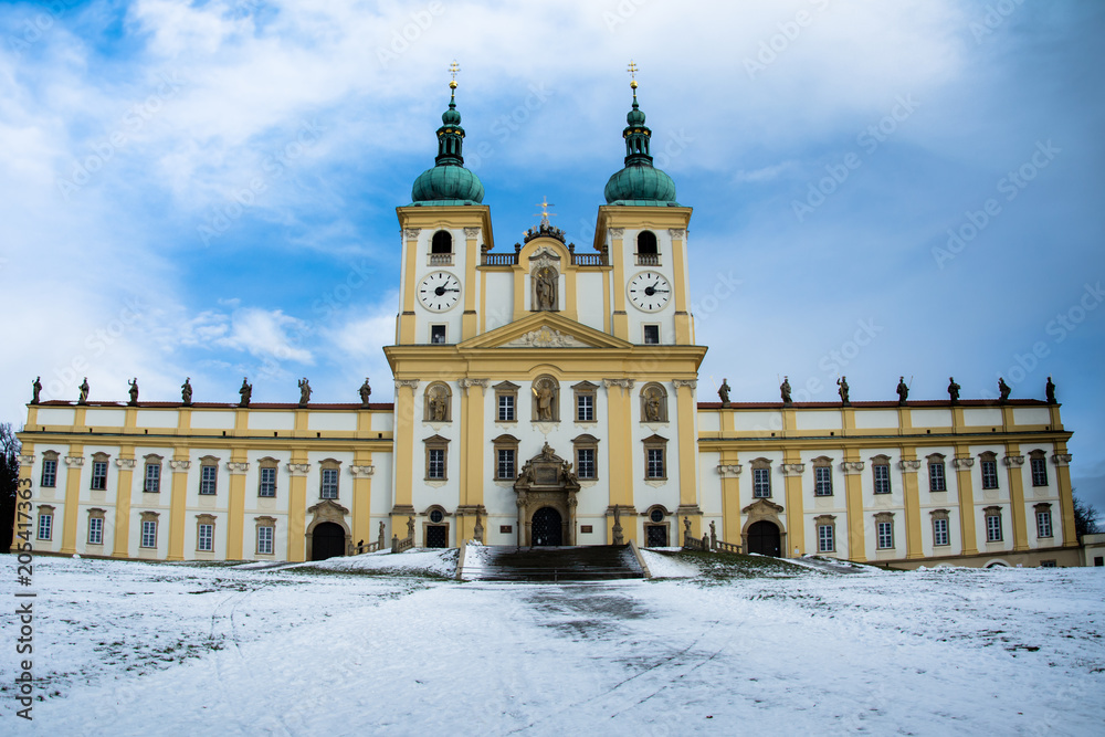 Olomouc city, Holy hill – The Basilica Minor of the Visitation of the Virgin Mary, Czech Republic