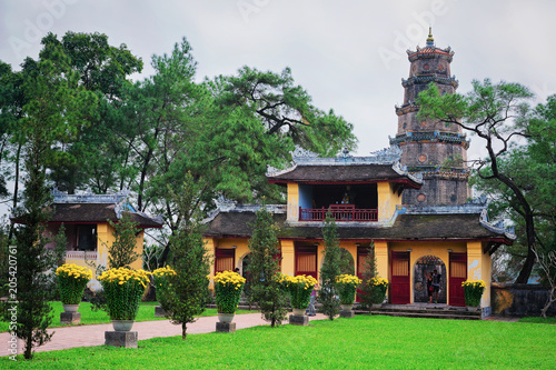 Pagoda of Celestial Lady in Hue Vietnam