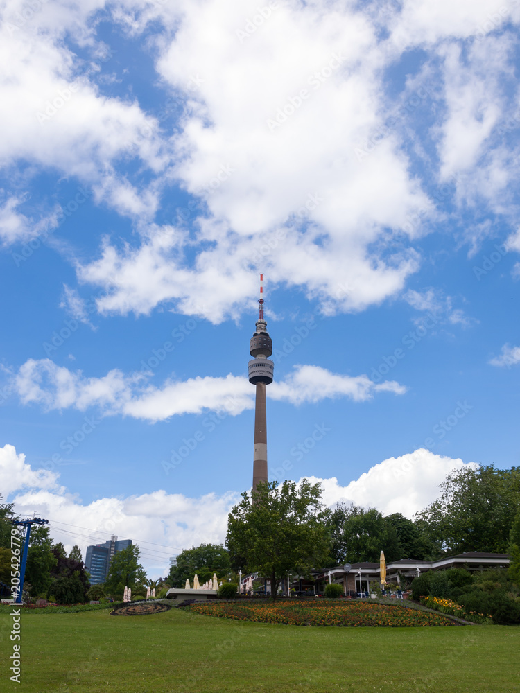 Obraz premium View of the Florian tower in Dortmund (Germany)