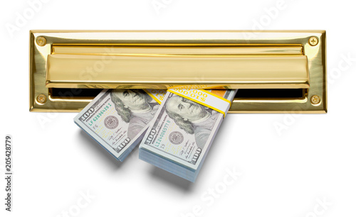 Mail Slot With Cash photo