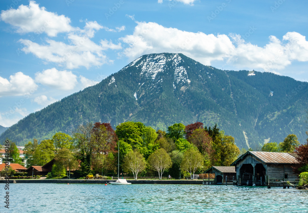 Fototapeta premium tegernsee lake - bavaria - germany