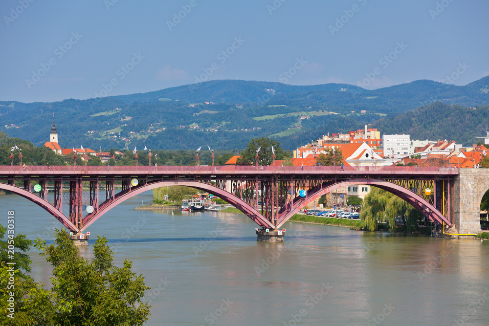 Maribor city view, Slovenia