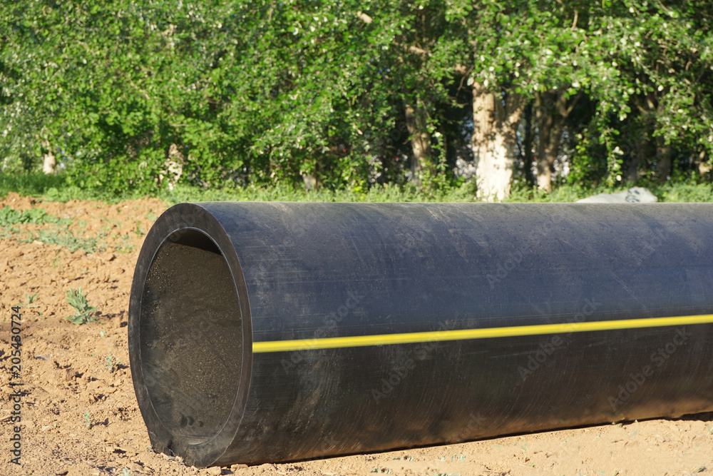 New pipeline of propylene DN 350 New pipeline of propylene DN 350