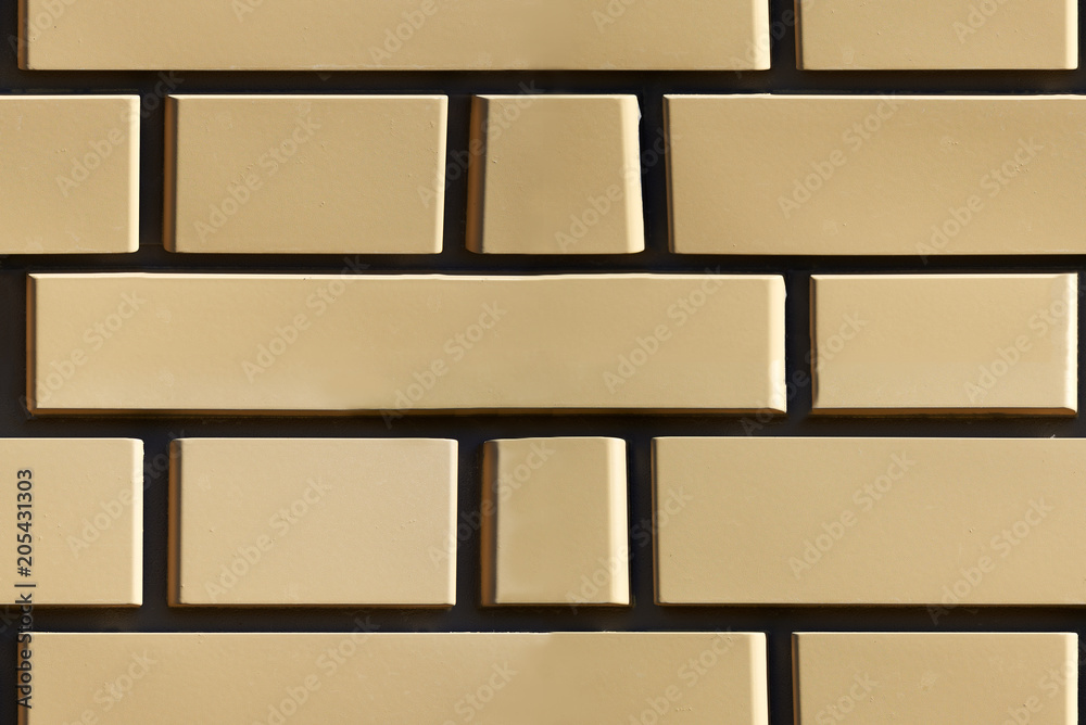 Seamless pattern of an artificial brick wall. Seamless pattern of an artificial brick wall.
