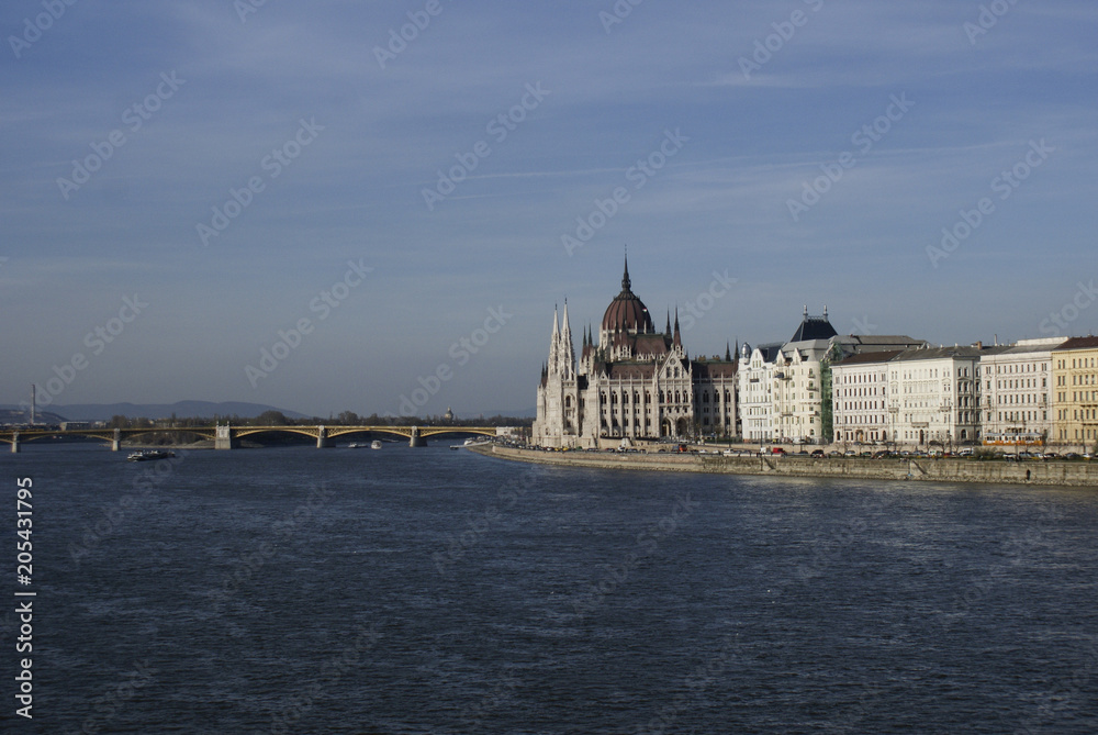 Widok na Budapeszt