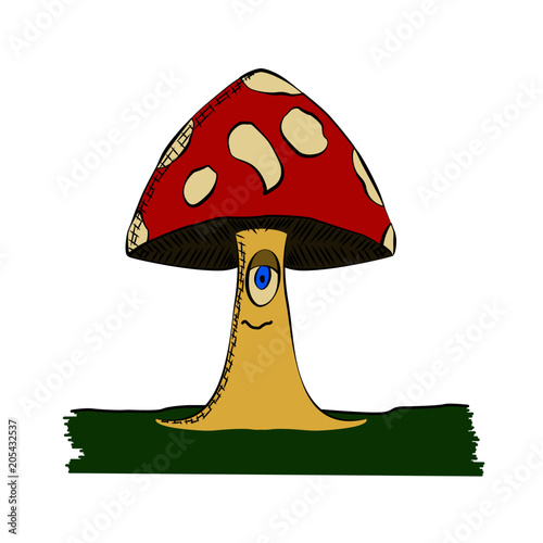 Cartoon Mushroom