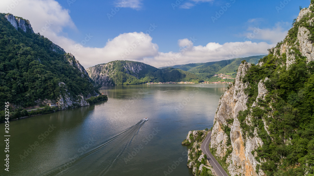 Fototapeta premium Danube Gorges. Cazanele Mari, Romania