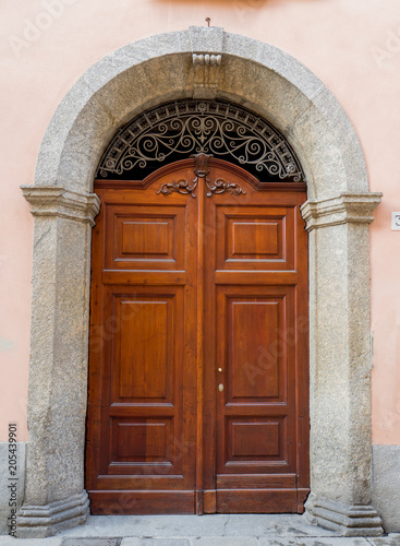 elegant entrance of an ancient palace © gpriccardi