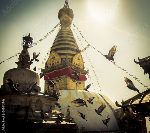 templo en nepal