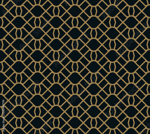 elegant line ornament pattern seamless pattern for background, w