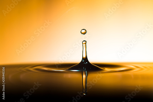 water gold drop