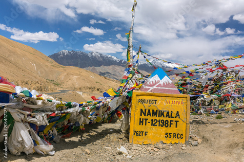Namikala pass between Kargil and Lamayuru in Ladakh, India
