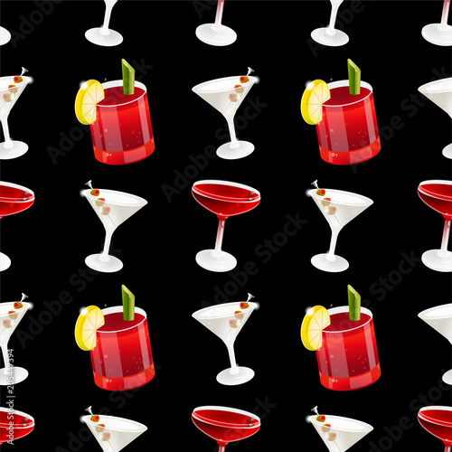 Cocktail pattern 