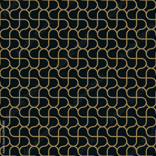 elegant line ornament pattern seamless pattern for background, wallpaper, textile printing, packaging, wrapper, etc.