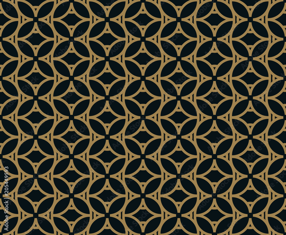 elegant line ornament pattern seamless pattern for background, wallpaper, textile printing, packaging, wrapper, etc.