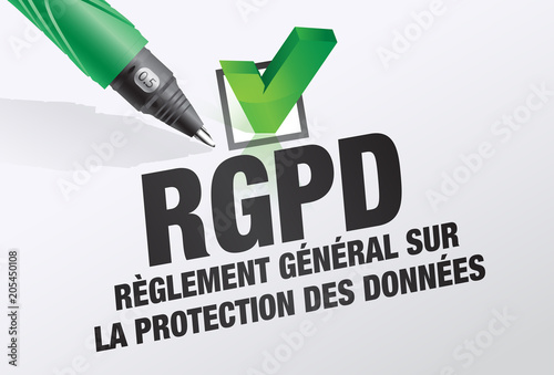 RGPD - règlement général sur la protection des données