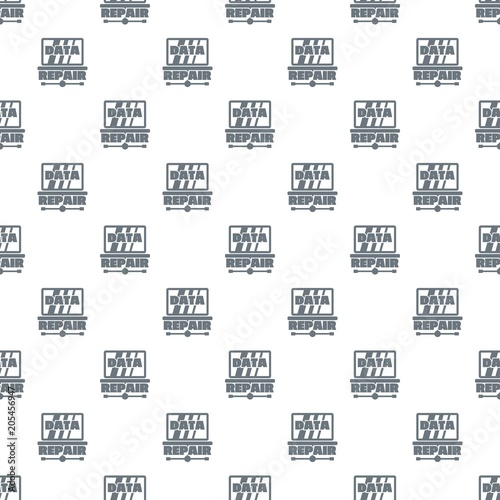 Pc data repair pattern vector seamless repeat for any web design