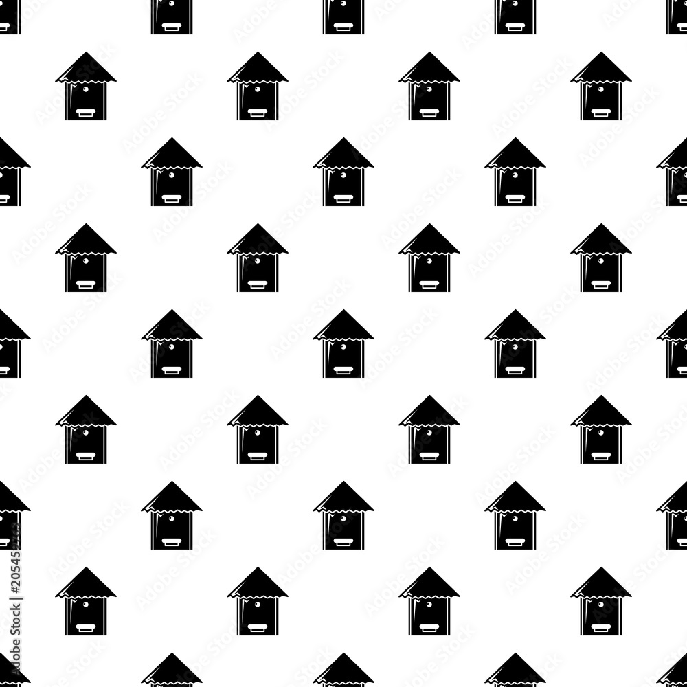 Tree beehive pattern vector seamless repeating for any web design