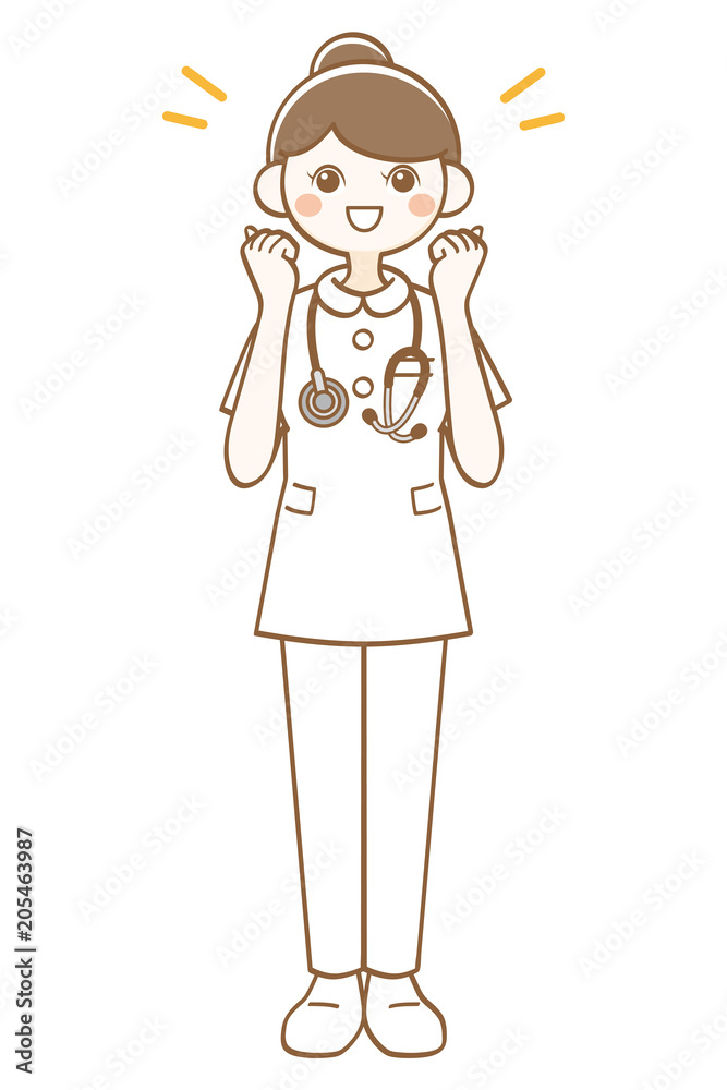 女性　看護師　ナース