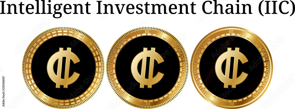 Set of physical golden coin Intelligent Investment Chain (IIC) Set of physical golden coin Intelligent Investment Chain (IIC)