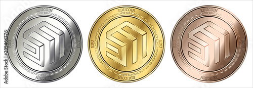  EduCoin (EDU) coin set.