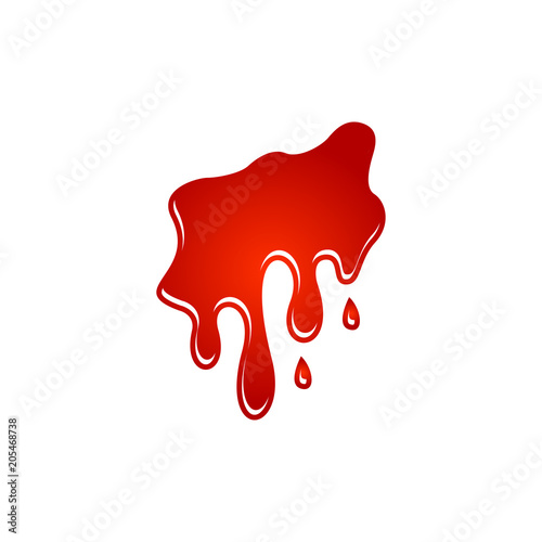 water drop, liquid melt, vector template ready for use