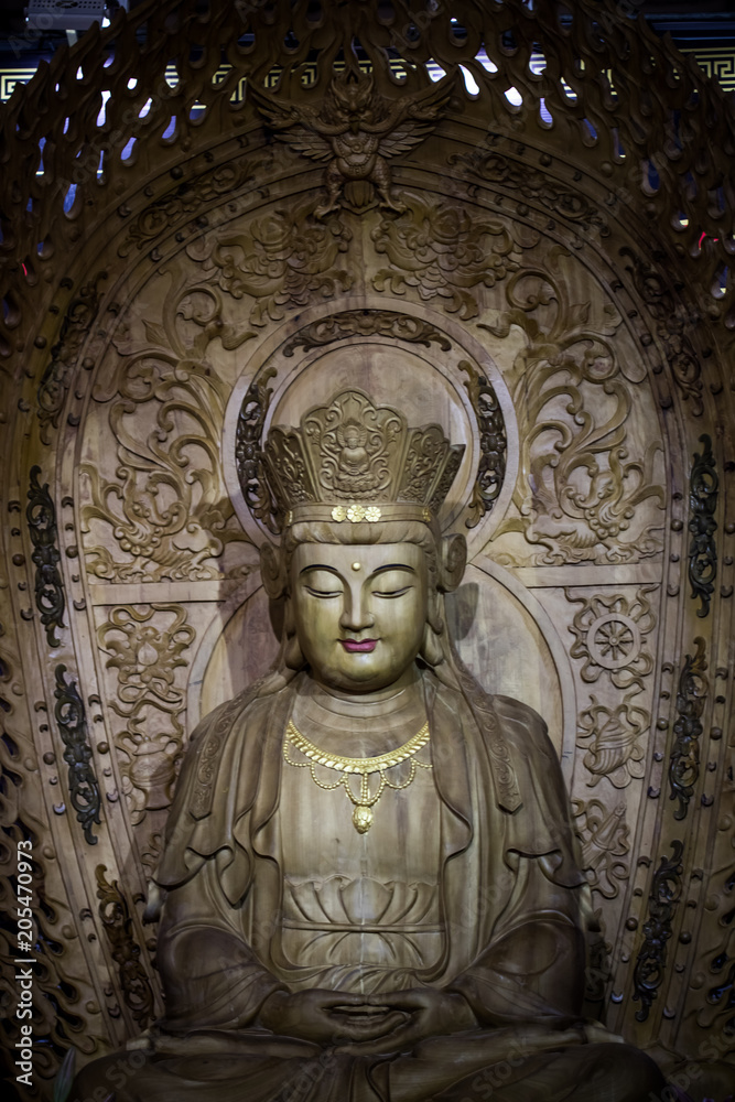 Fototapeta premium Statue of Chinese traditional deities