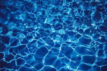 Abstract blue water  for background