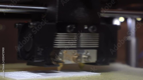 Modeling and 3D printing of small parts and shapes. Creation of prostheses of human limbs. Work stepper motor - the print head of the printer. Air cooling system by blowing coolers. Corporate business