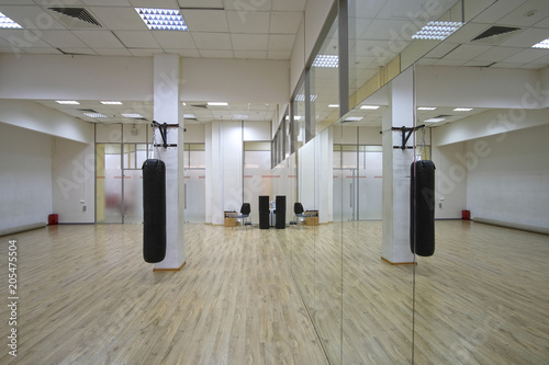 Interior of a fitness hall © Dmitry Vereshchagin