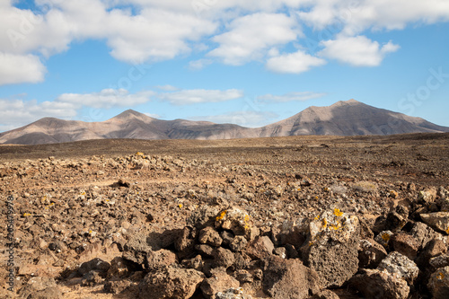 Volcanic badlands, Lanzarote, Canary Islands