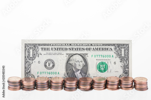 One hundred pennies make a dollar