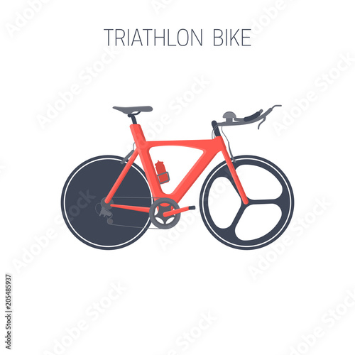 Triathlon bike.