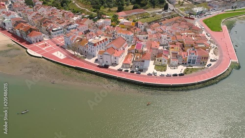 Flight over Embankment of the Old City Seixal
