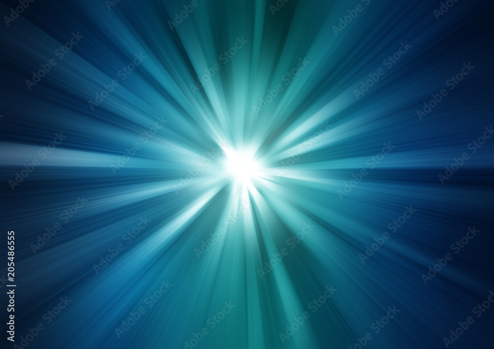 Abstract motion zoom effect background