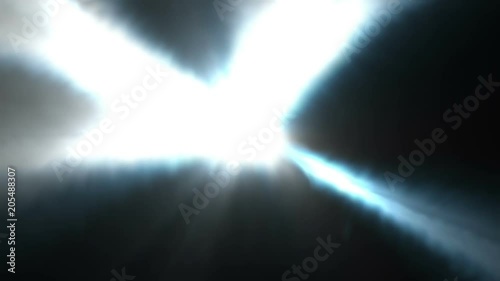Fancy light effects in a dark background
