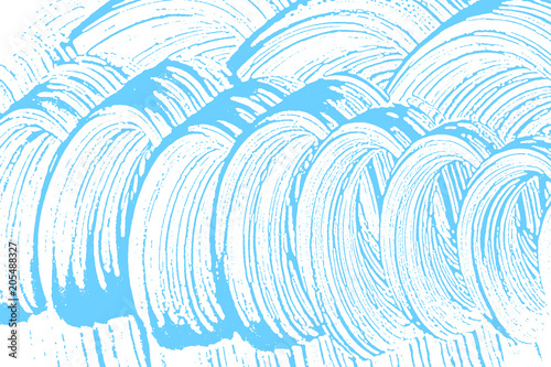 Natural soap texture. Amusing light blue foam trace background. Artistic gorgeous soap suds. Cleanliness, cleanness, purity concept. Vector illustration.