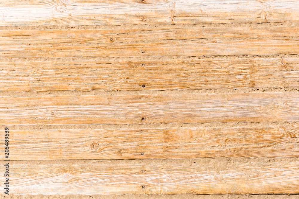 Fototapeta premium Drewniane deski na plaży