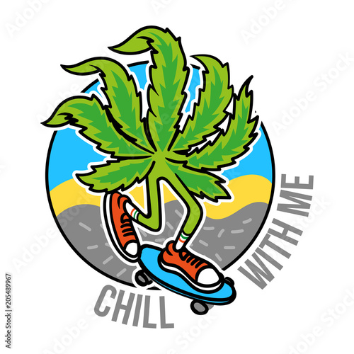 Marijuana skater 