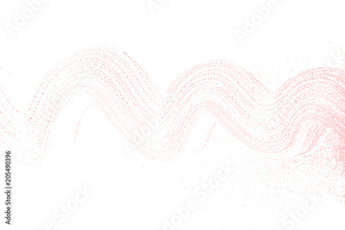 Natural soap texture. Alluring millenial pink foam trace background. Artistic indelible soap suds. Cleanliness, cleanness, purity concept. Vector illustration.