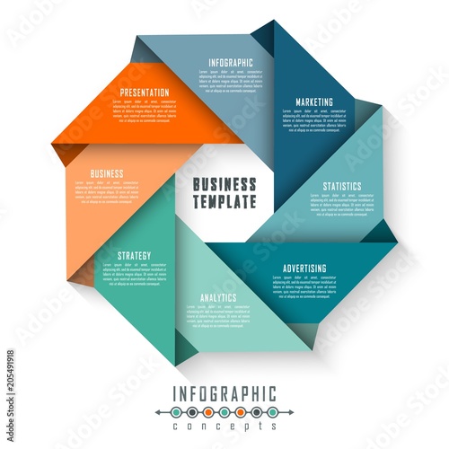 Infographic timeline template can be used for chart, diagram, web design, presentation, advertising, history. Vector infographic illustration
