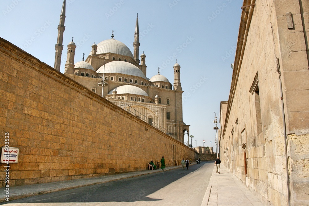 ムハンマド・アリ・モスクの回廊 Stock Photo Adobe Stock