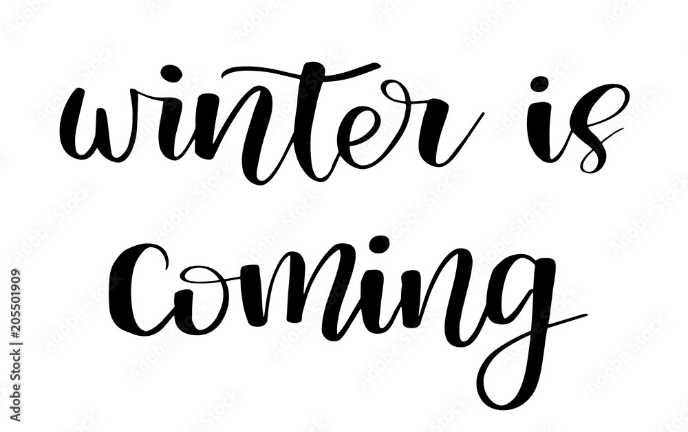 winter is coming