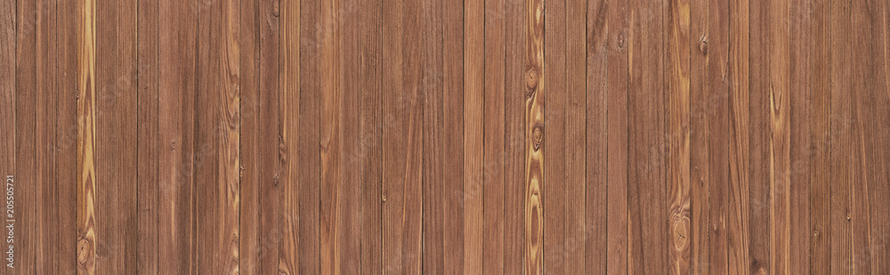 Fototapeta premium Vintage timber texture background. Rustic table top view