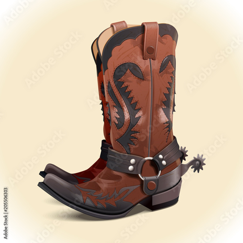 A pair of cowboy boots