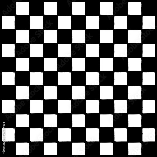 Checkered Chess Board Race Background Wallpaper Stock Illustration