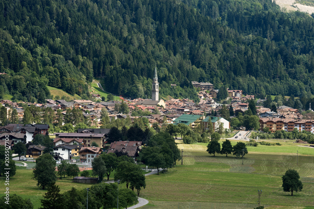 Small Town of Pinzolo - Trentino Italy